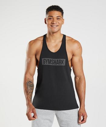 Gymshark Block Muške Stringers Crne | HR 2590TCE